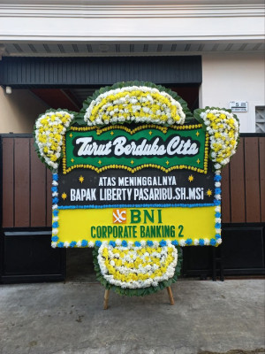 Papan Bunga Duka di Peso