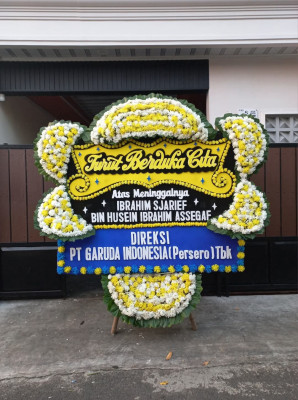 Papan Bunga Duka di Peso