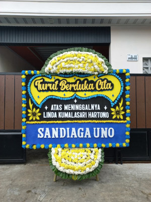 Papan Bunga Duka di Peso